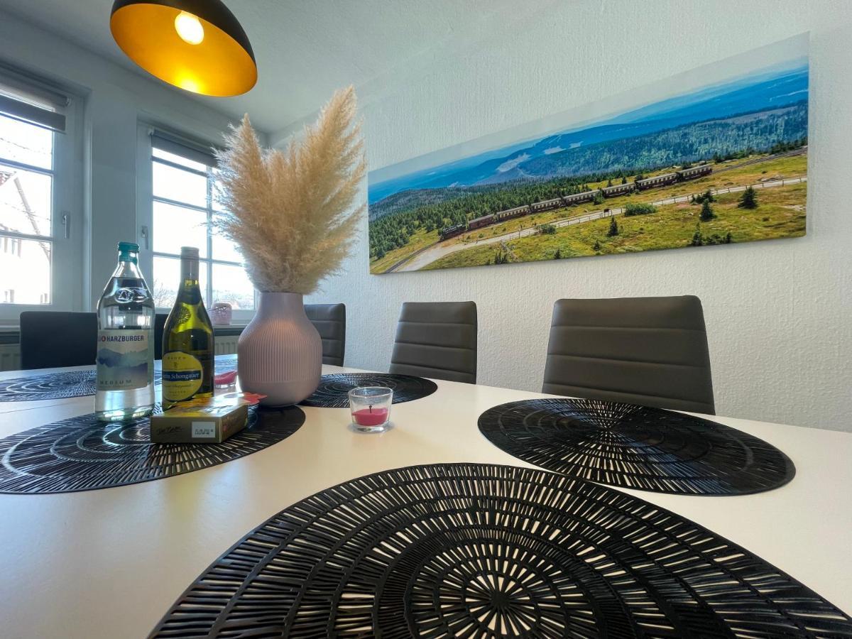 Ferienwohnung Am Buendheimer Schloss บัดฮาร์ซบวร์ก ภายนอก รูปภาพ