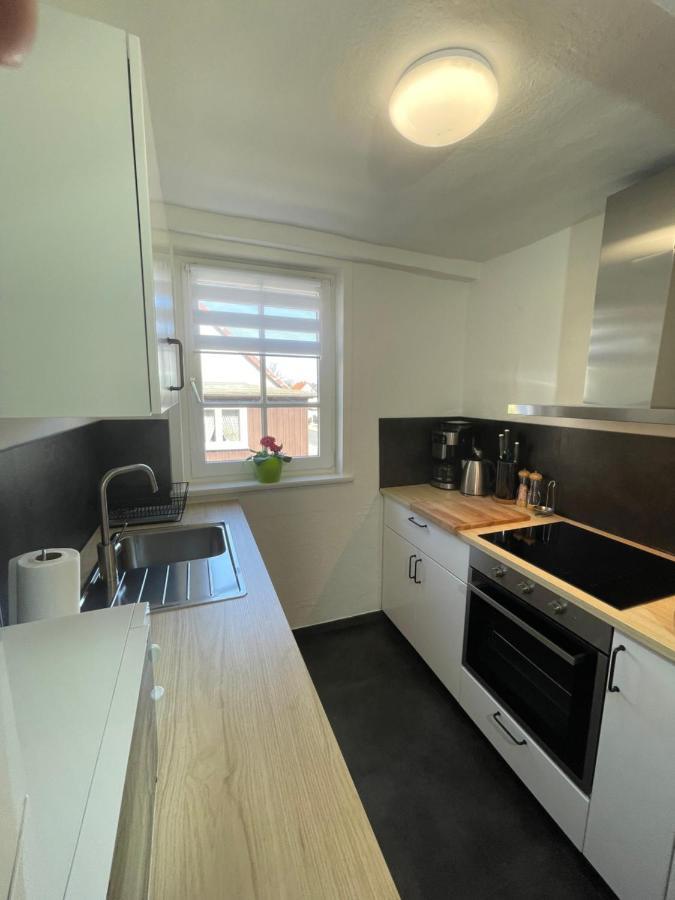 Ferienwohnung Am Buendheimer Schloss บัดฮาร์ซบวร์ก ภายนอก รูปภาพ