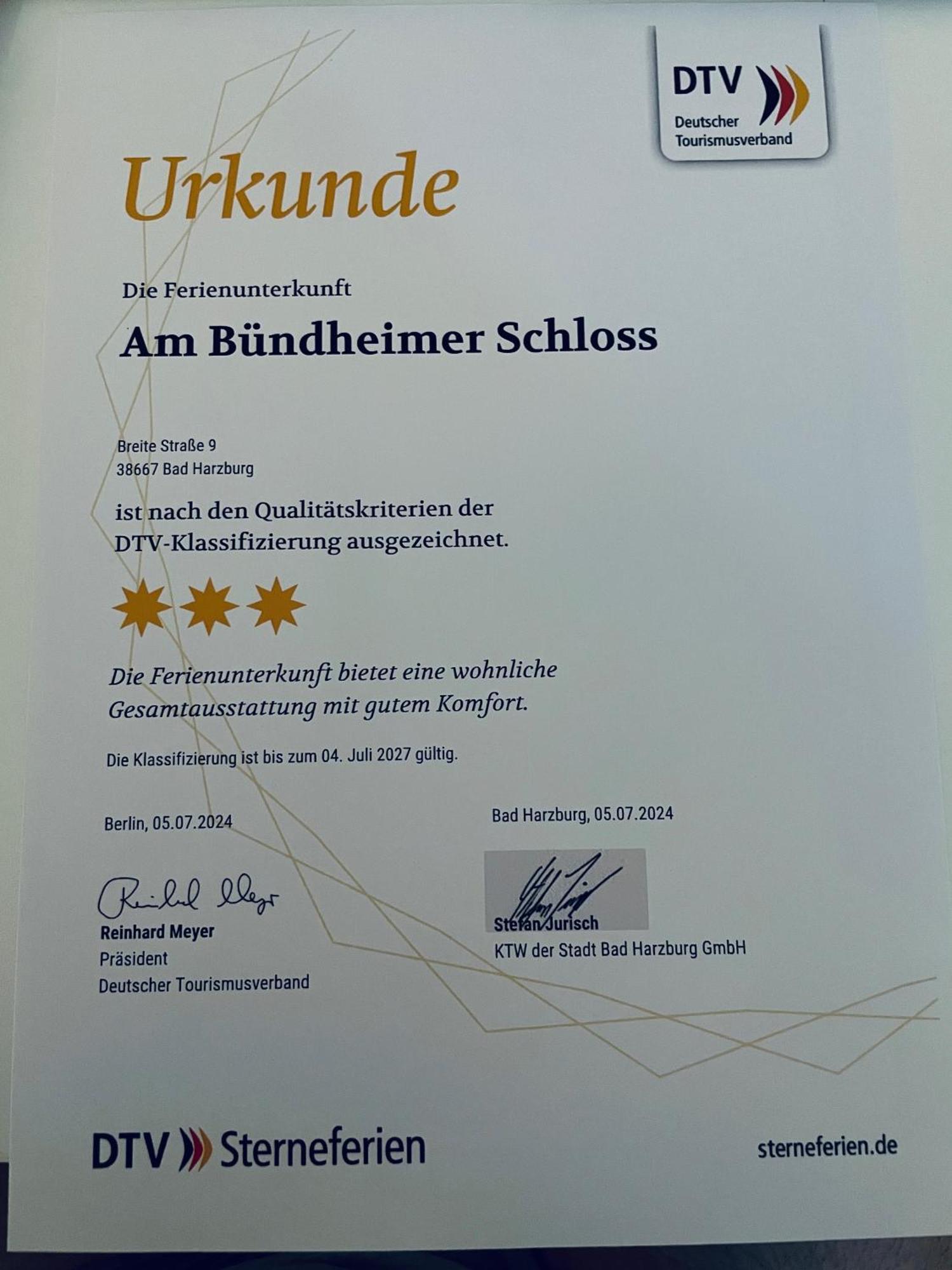 Ferienwohnung Am Buendheimer Schloss บัดฮาร์ซบวร์ก ภายนอก รูปภาพ